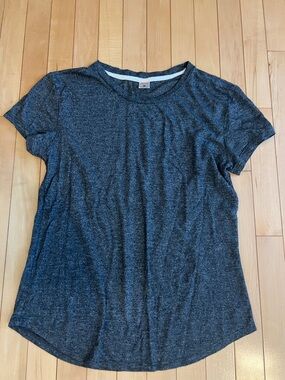 Homage Women's Heathered Charcoal Short Sleeve Tee